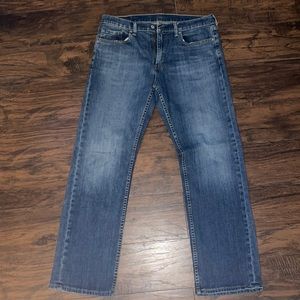 Levi’s denim jeans.